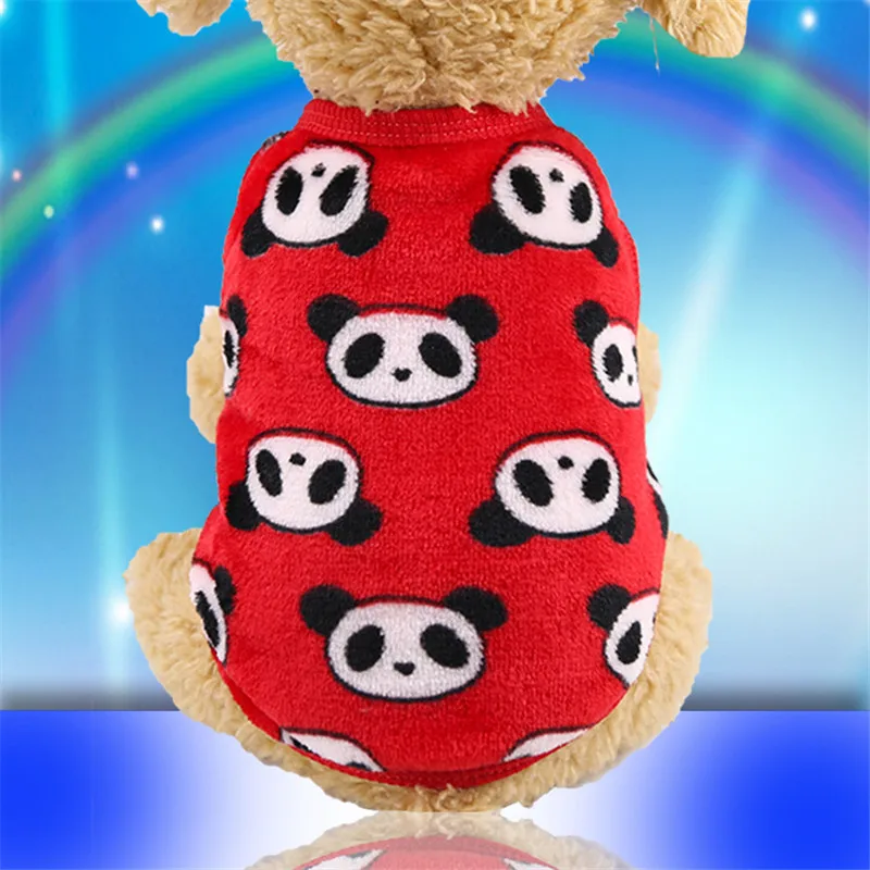 Топ на бретелях с изображением собаки жилет Костюмы теплая одежда для собак