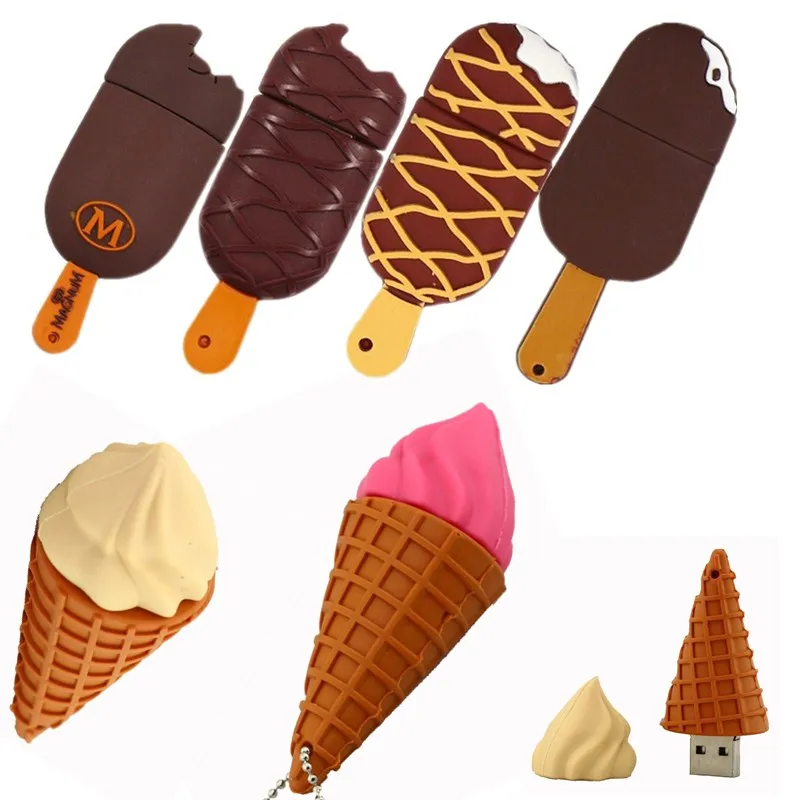 Usb-флеш-накопитель в виде мороженого 16-128 ГБ