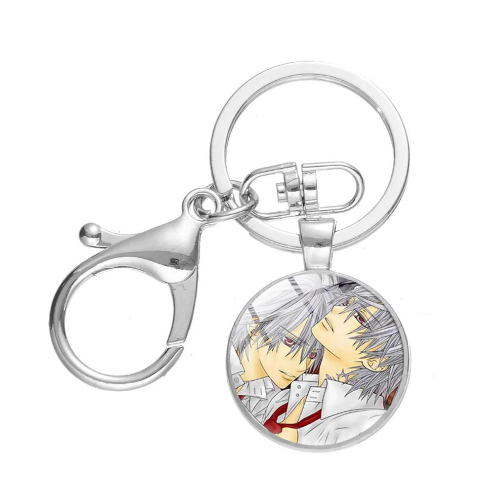 Аниме рыцарь-вампир стеклянный купол на брелок Юки Канаме Zero манга ручной работы