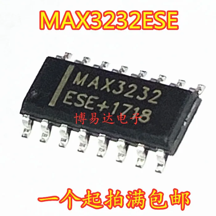 

10 шт./лот MAX3232 MAX3232CSE MAX3232ESE SOP16 RS-232
