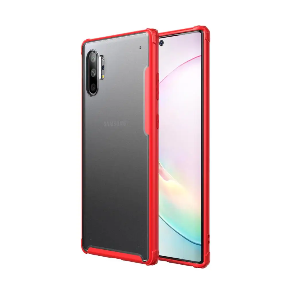 Прозрачный тонкий чехол для телефона для Samsung Galaxy Note 10 Pro, силиконовая мягкая оболочка, защитный чехол Samsung S10 Lite.