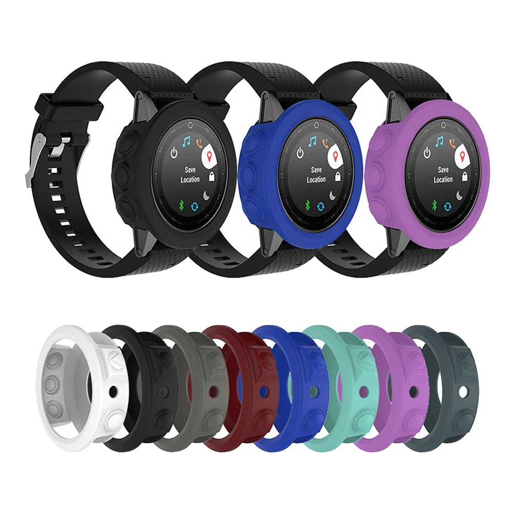 Силиконовый защитный чехол для Garmin Fenix 5S браслет Защитный Браслет оболочка 5 5X