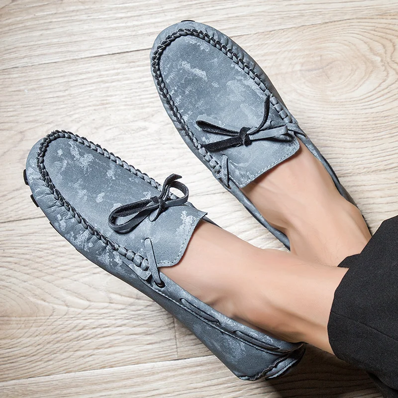 Туфли-Лоферы мужские из натуральной кожи с кисточками | Обувь