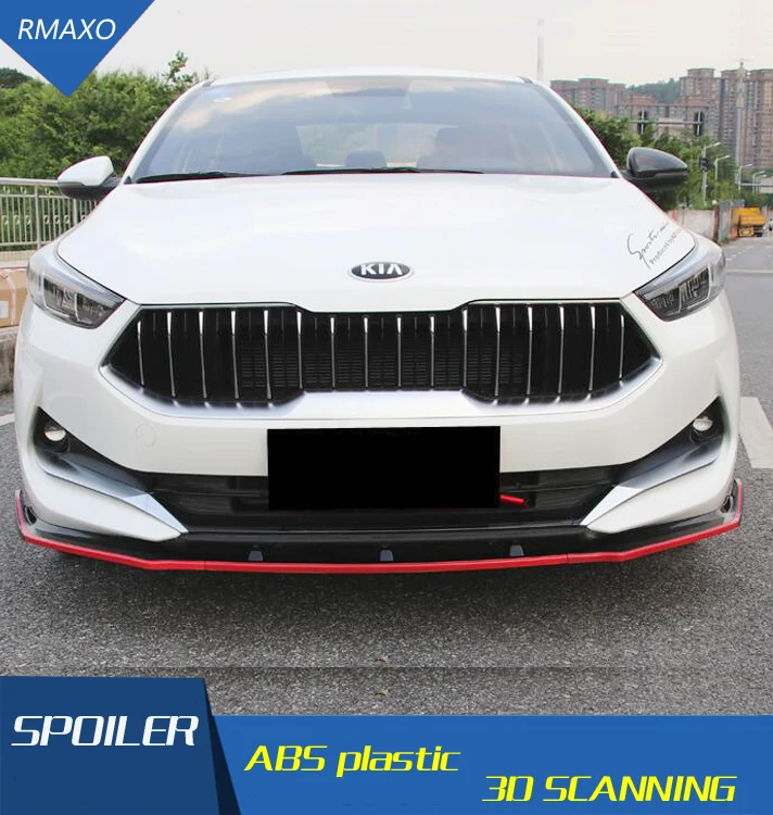 Для KIA K3 Forte Body kit спойлер 2019-2020 для ABS задний передний бампер диффузор защитные