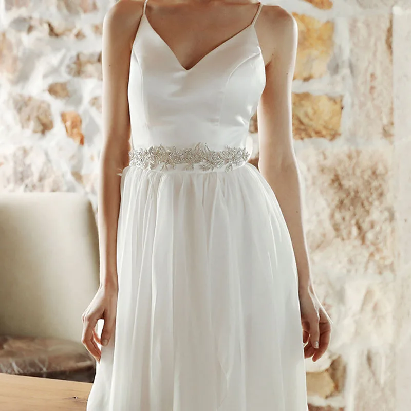 Стразы пояс сплав аксессуары для свадьбы невесты подружки LF88|Женские ремни| |