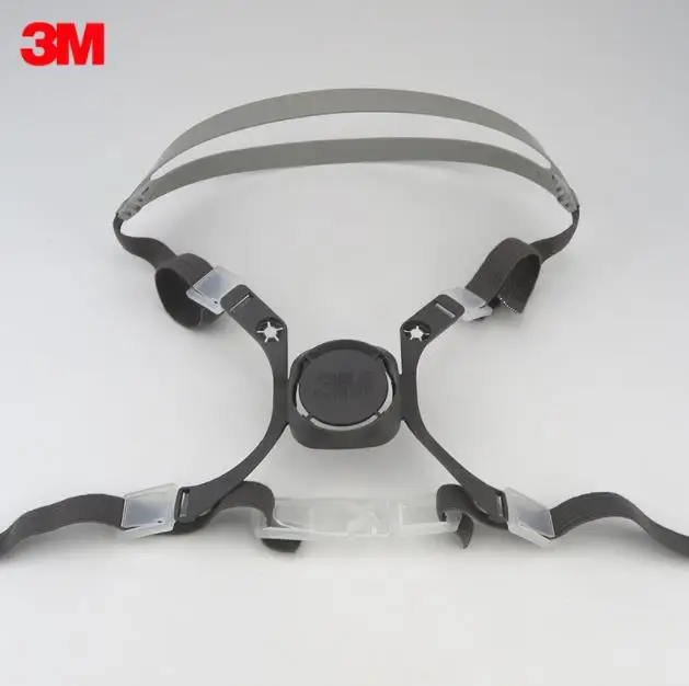 3M 6281 повязка на голову комбинация 6100/6200/6300 противогаз респиратор Сменные аксессуары с эластичным противопылевым покрытием фитинги фиксированный ремень