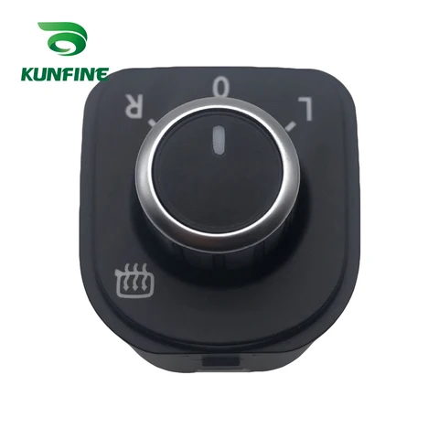 KUNFINE ручка регулировки бокового зеркала автомобиля для Jetta MK5 Golf MK5 MK6 Rabbit Eos Passat B6 B7 3C Tiguan 5ND 959 565 B