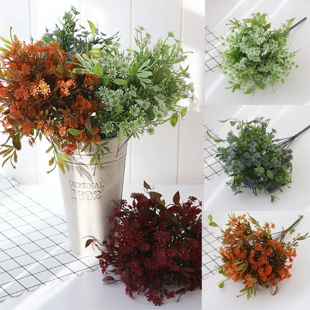 10 вилок искусственные шелковые листья ивы зеленые растения Весенние Свадебные