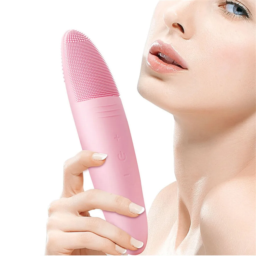 Мягкая силиконовая Очищающая щетка для лица Уход за кожей очищающее устройство