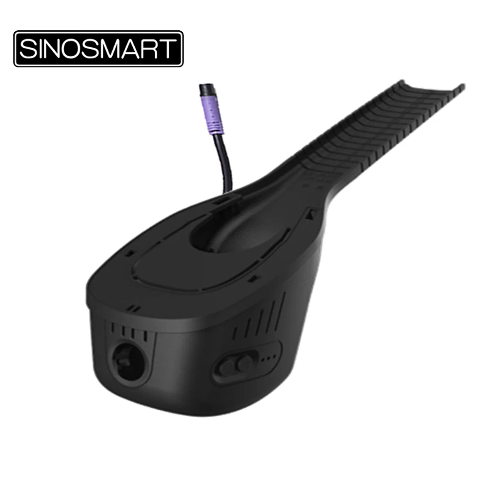 

SINOSMART Novatek 1080P Автомобильный Wifi DVR камера для управления GM через мобильный телефон приложение SONY IMX307