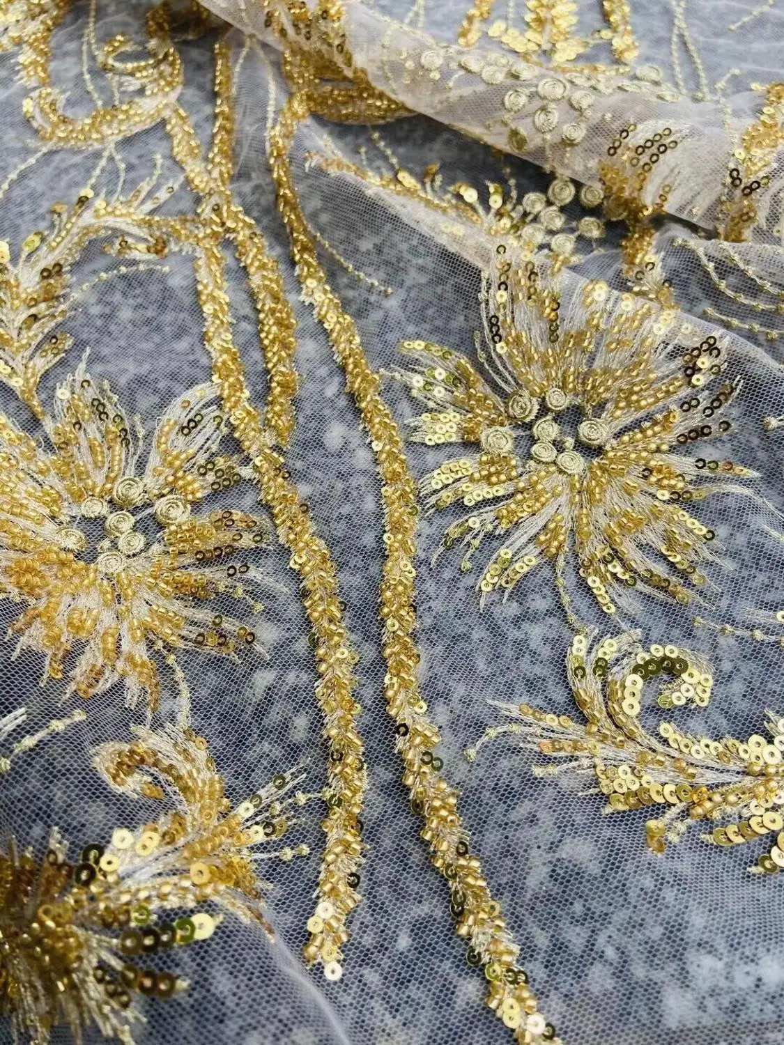 Стандартная ткань заводская цена нигерийские кружевные ткани с блестками | Дом и