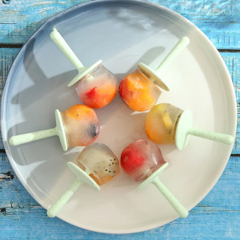 Форма для мороженого 6 ячеек форма фруктового льда|Мороженицы| |