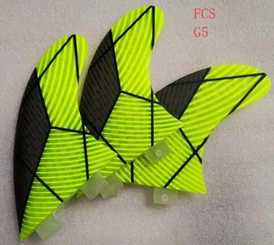 FCS G5 FCS II 2 G7 эпоксидные плавники для серфинга три набора высокое качество плавники для серфинга G5 G7 M L - Цвет: FCS G5
