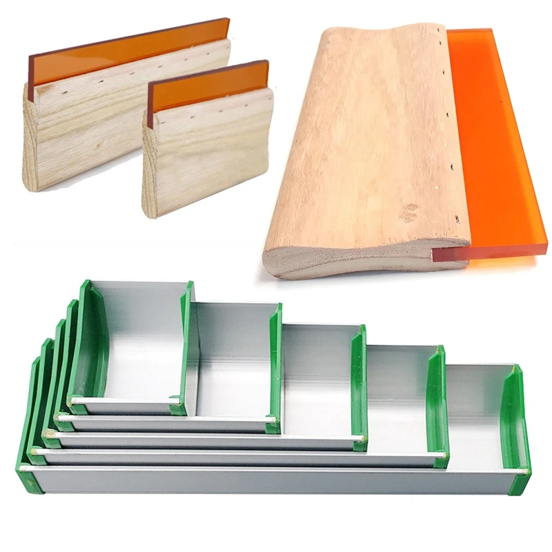 1 шт. Многоразмерные х/шелк Экран Печать Ракель скребок для чернил печать