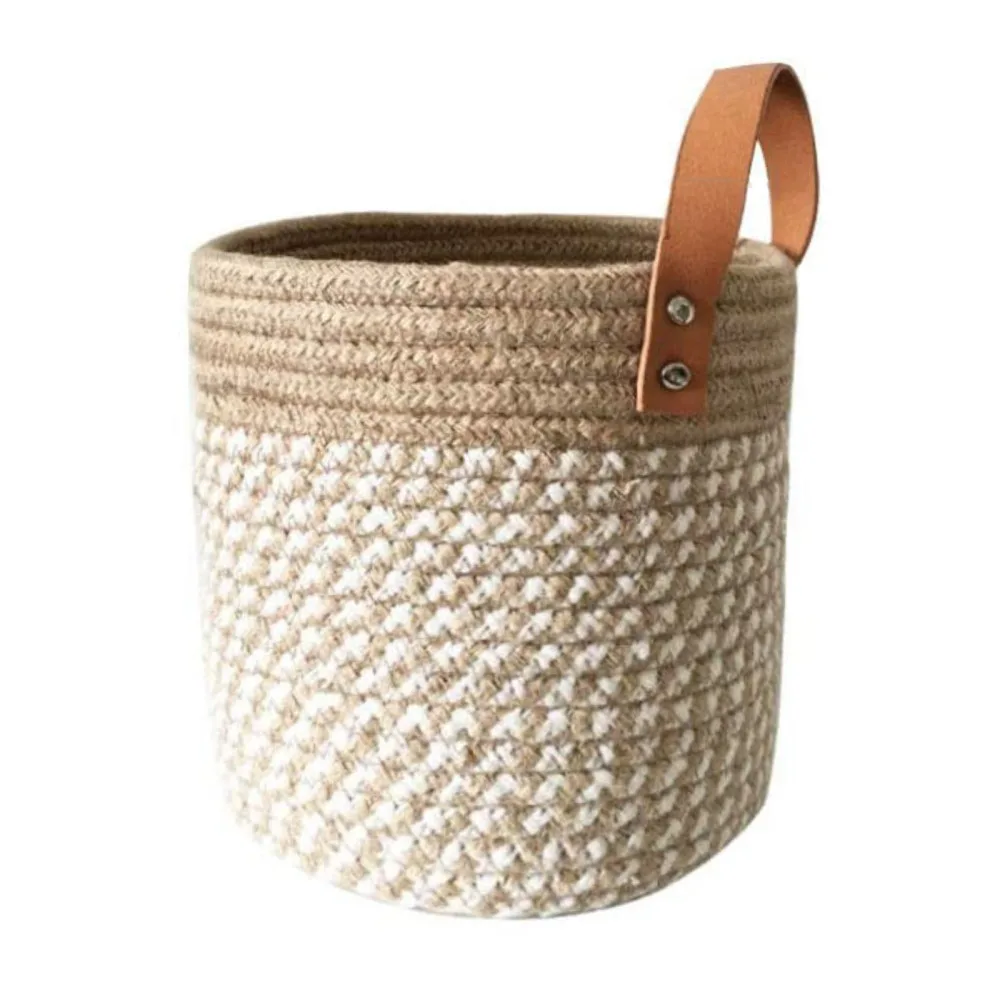 

Подвесная корзина 16*16*18 см, украшение для сада, дома, имитация ротанга, в скандинавском стиле, ручная работа, офисный настенный цветочный гор...