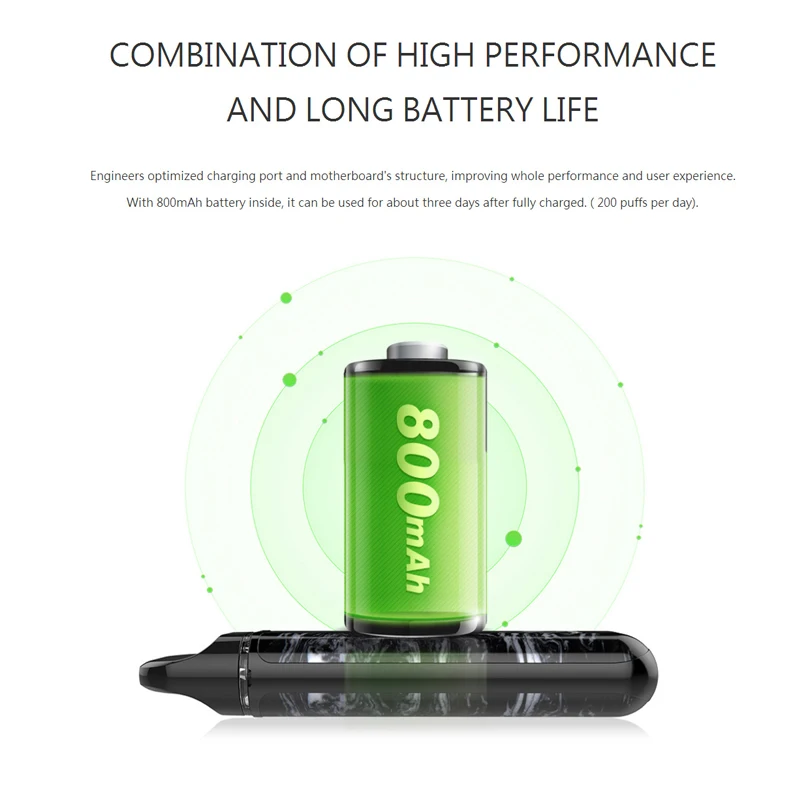 Новейший вейп комплект электронной сигареты SMOK novo 2 kit 2ml pod 800mAh батарейный