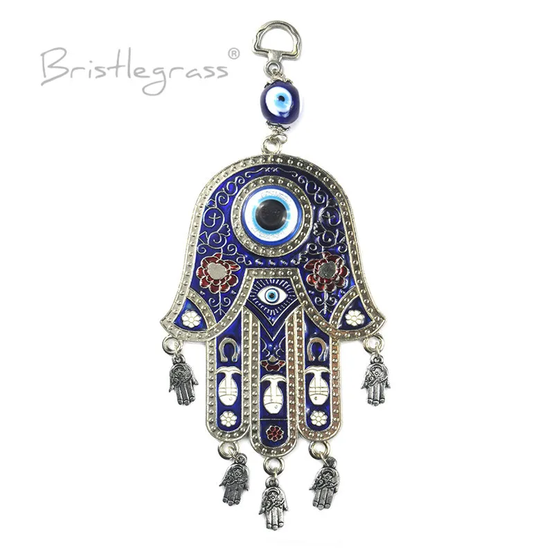 Настенная подвесная подвеска с изображением турецкого голубого сглаза Хамса