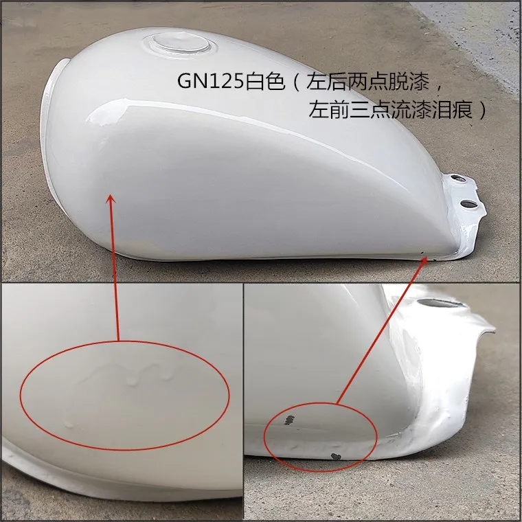

Low Cost Treatment of New Retro Oil Tank GN125 CG125 Jialing 70 During Transportation
