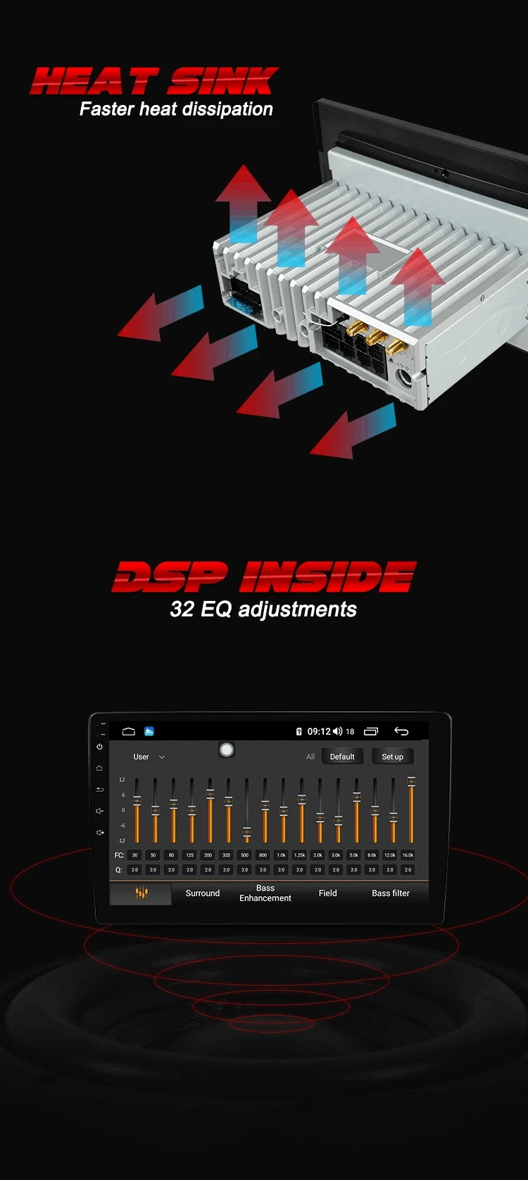 360 Вращающийся Android 9,0 10,1 ''ips Tesla вертикальный экран DSP автомобильный радиоприемник Универсальный головное устройство для VW для Ford Kia Toyota Nissan
