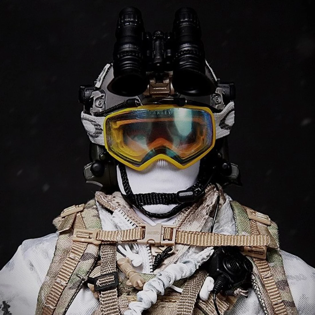 1/6 30 см солдатская модель костюм реалистичный хедлеппт Сделай Сам ручной работы солдат морские котики зимние боевые тренировочные фигурки и игрушки