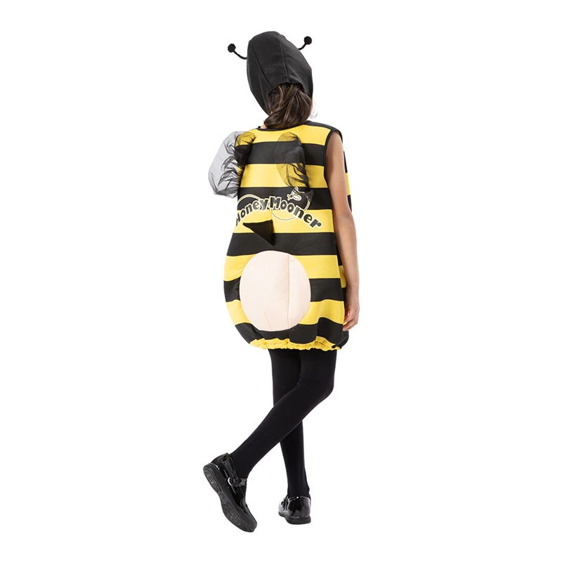 

Cute Bumble Bee Cosplay Animals Costume Girls Carnival Party Dress Up
