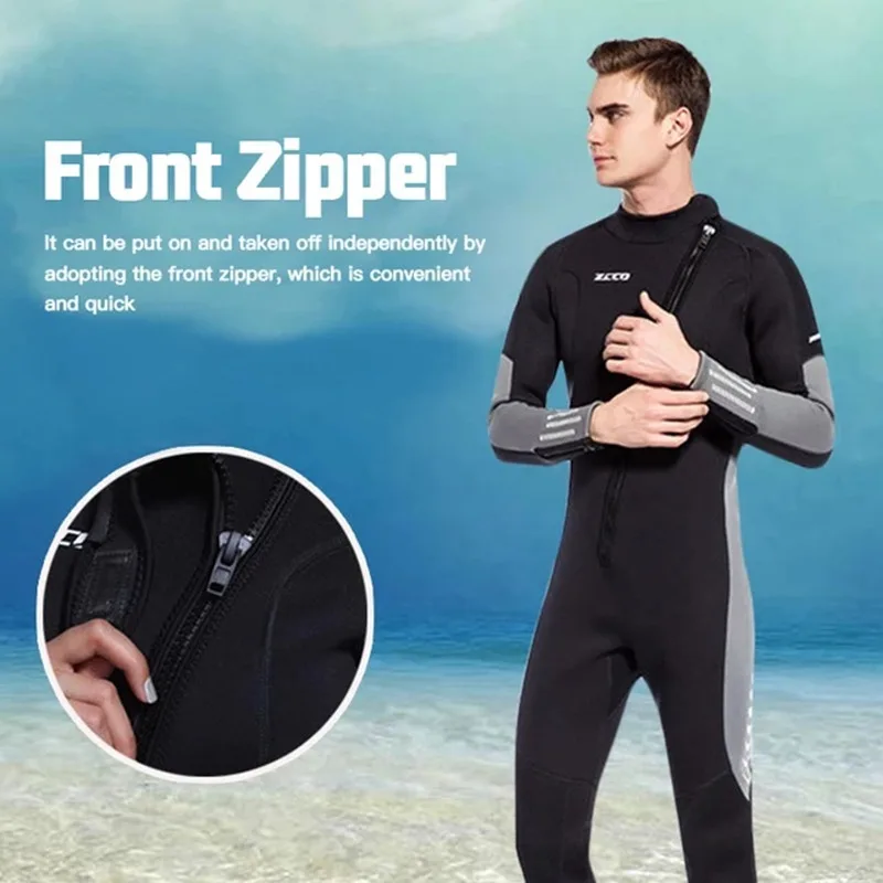 Новинка 2021 года мужской неопреновый гидрокостюм для дайвинга 3 мм 5 размера плюс XL