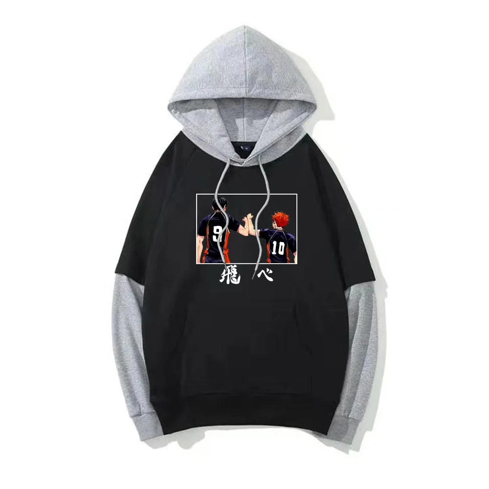 

Haikyuu Pullover Anime Style Long Sleeve Top Autumn Loose Unisex Hoodie