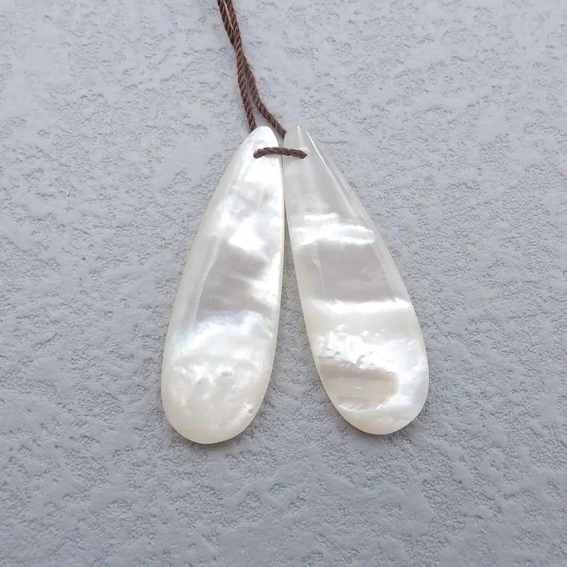 Продажа 1 пара ракушек капли воды драгоценный камень серьги бусины для женщин