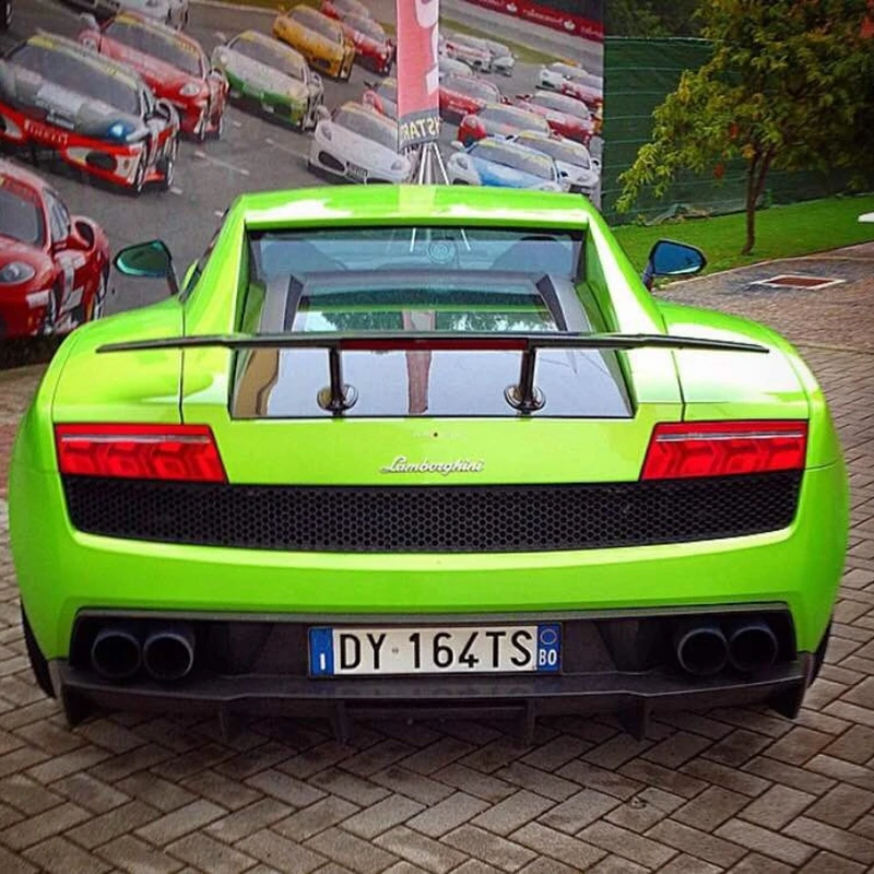 Задний спойлер из углеродного волокна заднее крыло GT для Lamborghini Gallardo LP550 LP560 LP570 2004