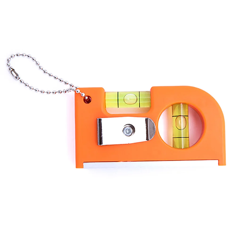Professional Mini Level Ruler Bubble Clamp Practical Measuring Accurate Portable ABS Keychain Magnetic Base Easy Operate | Инструменты