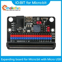 emakefun expansion board for microbit gpio expansion python iobit 5v with on board passive buzzer