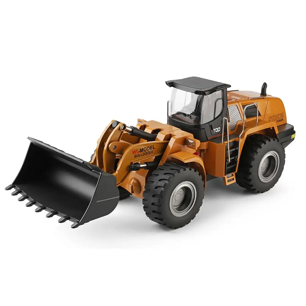 

WLTOYS 14800 1:14 8CH Электрический бульдозер с дистанционным управлением RC грузовик пляжные игрушки RC Инженерная машина трактор экскаватор игрушк...