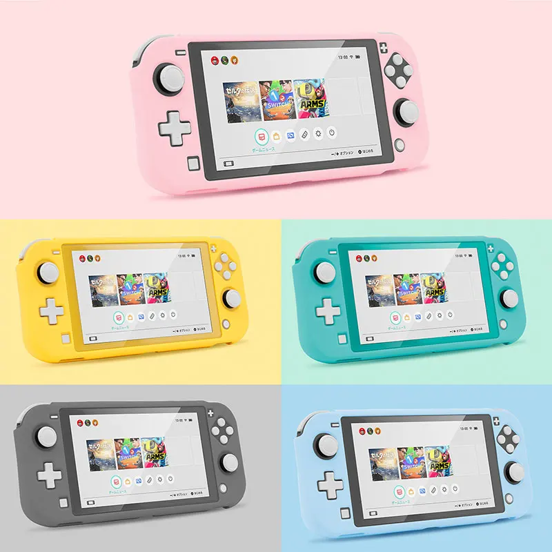 Защитный чехол Switch Lite цветной милый компьютер жесткий накладка для Nintendo