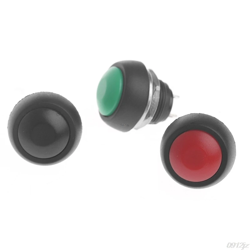 1 шт. водонепроницаемый кнопочный выключатель SPST с мгновенной задержкой