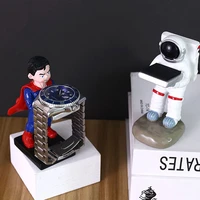 resin watch stand my old housekeeper astronaut watch storage boxes case fashion watch display case jewelry gift organizer