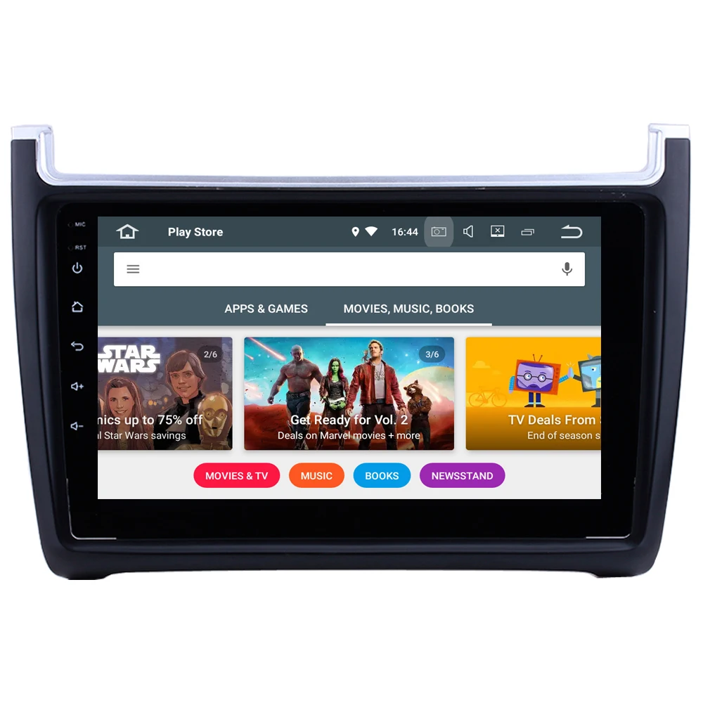 Автомобильный мультимедийный плеер для Volkswagen Polo 2012 2013 2014 2015 Android автозапчасти