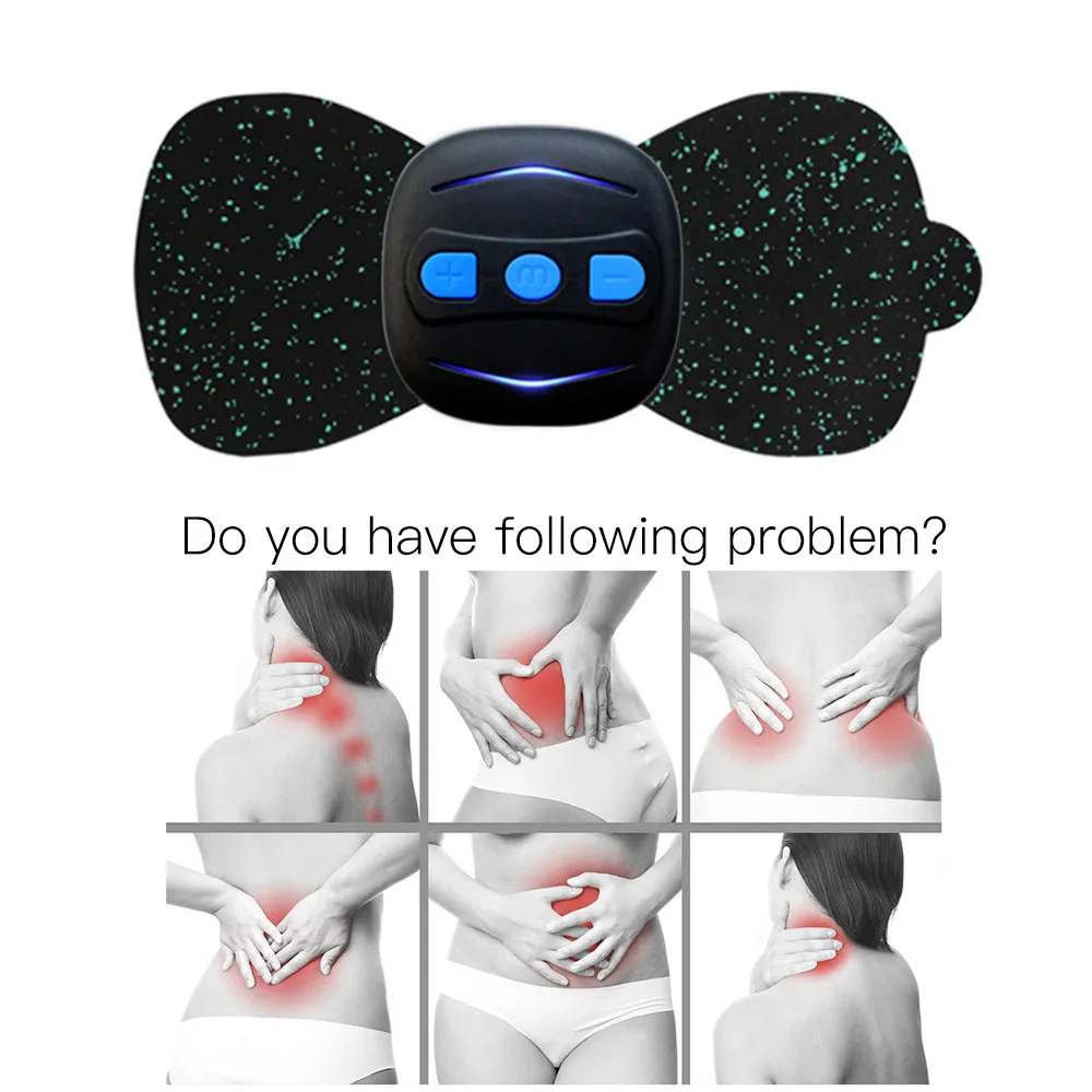 

Wireless Electric Frequency Pulse Massager Pads for Body Shoulder Neck back Arm Legs Massage Relaxation Stimulator Physiotherapy