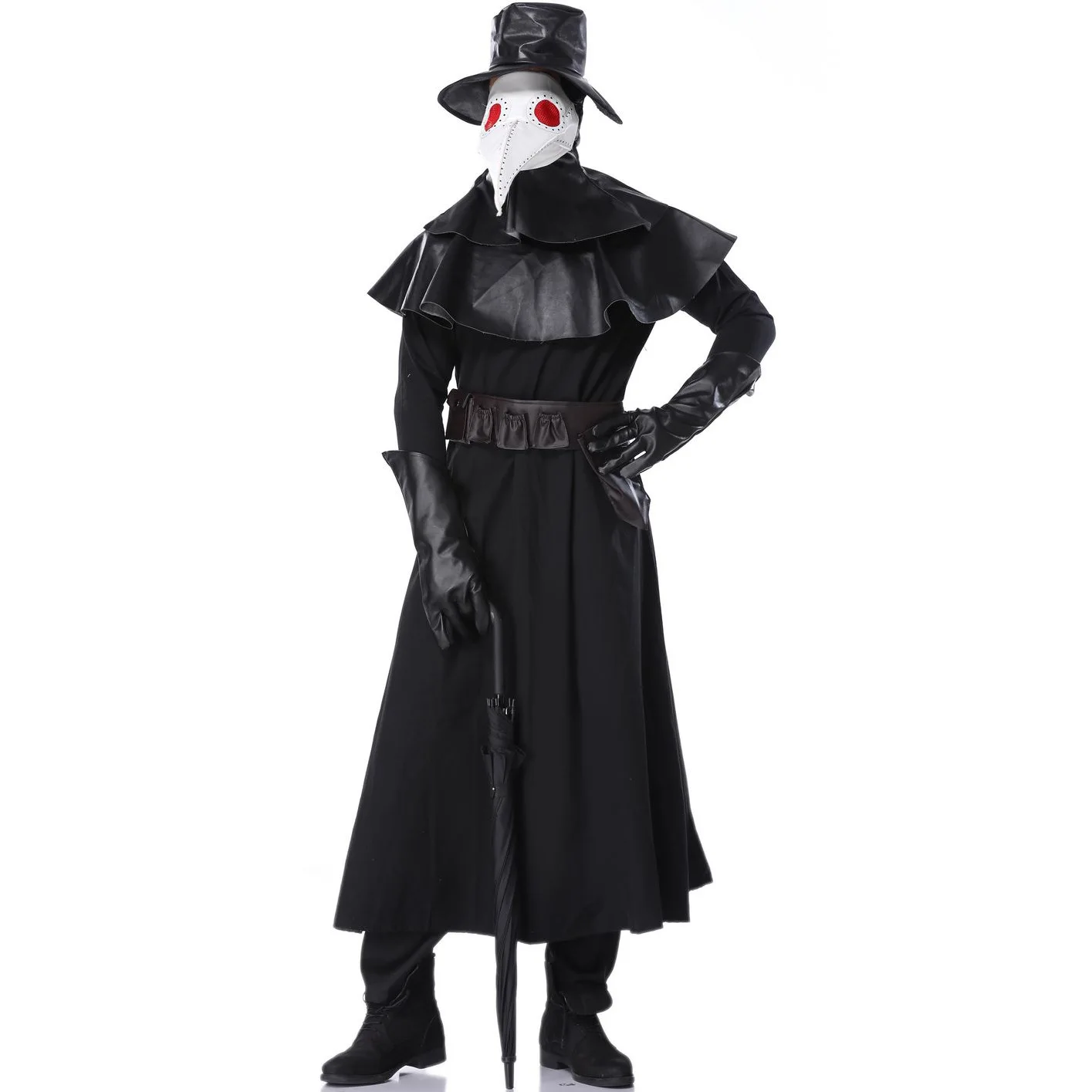 M-XL новинка чума птица доктор одежда костюм для Хэллоуина темное подземелье дятел