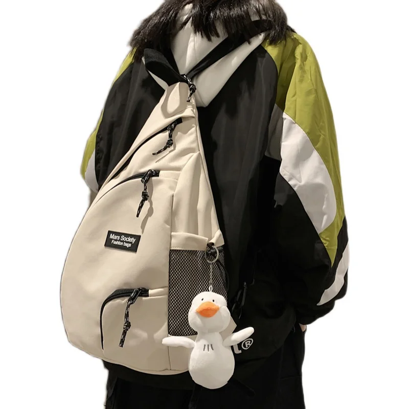 

Irregular Men Women Backpack Multifunctional Female Shoulder School Bags for Teenage Girls Korean Student Tooling Backpacks New