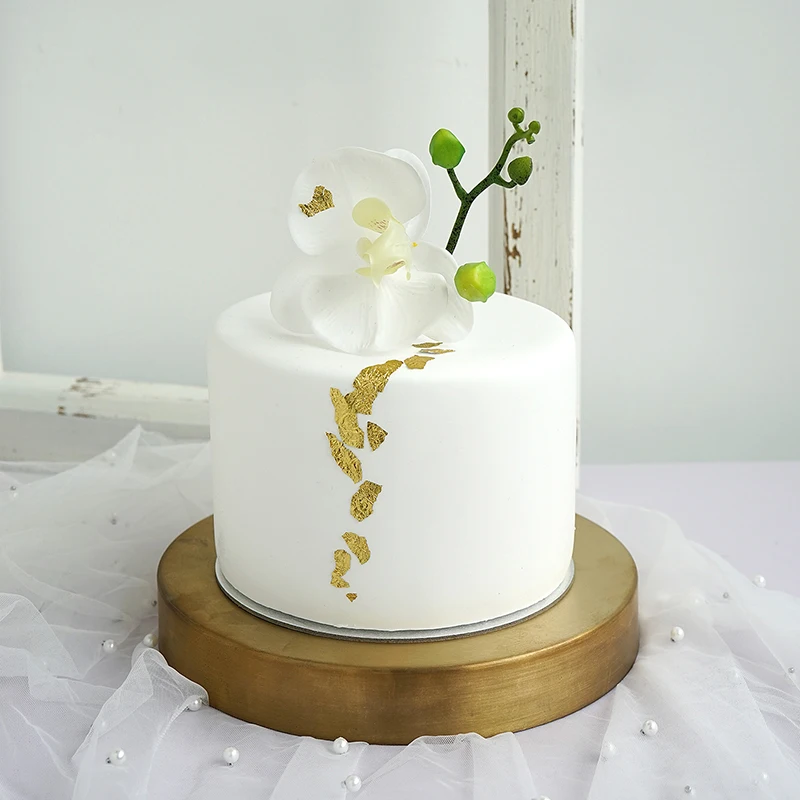 2 шт./компл. моделирование моли орхидеи Торт Цветок чашки имитация торта десерт