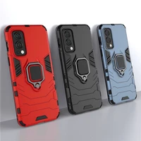 for oneplus nord 2 5g case for nord 2 n200 n100 n10 cover hard pc ring stand protective bumper shockproof case for oneplus 9 8 7