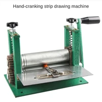 new type hand operated small drawing machinegluing tube machineshoulder strap tubeleather pressing machinelaminating machine