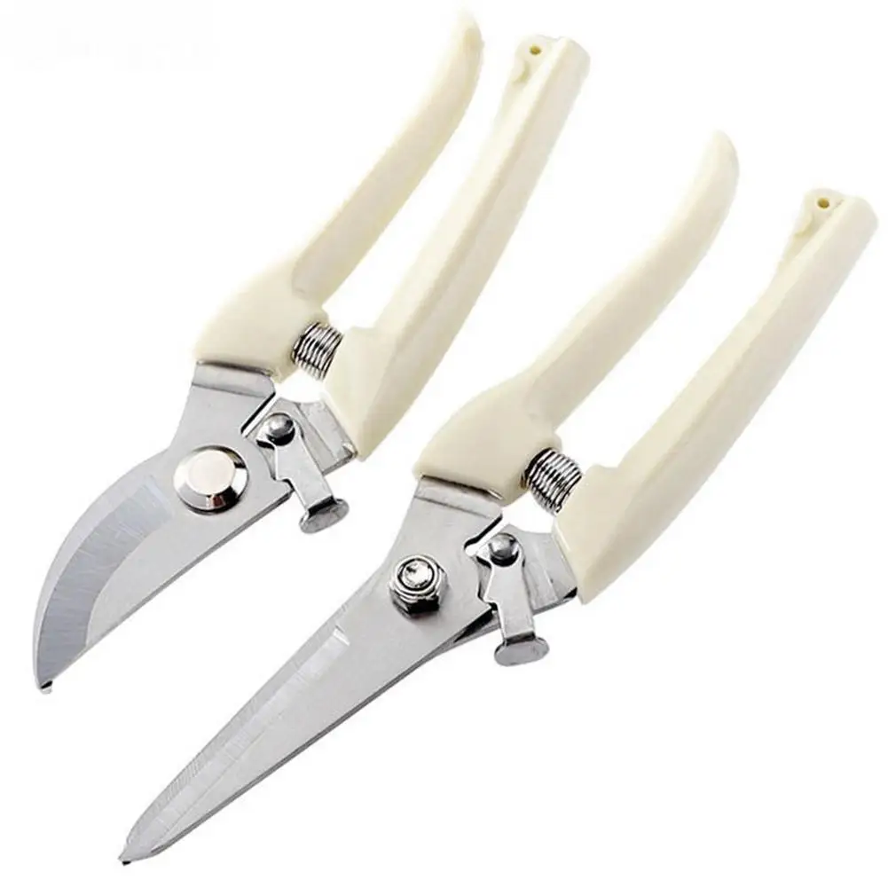 

1pc Fruit Tree Pruning Elbow Scissors Garden Floristry Potted Cut Pruner Branch Scissors Flower Cutter Tree Straight N8L9