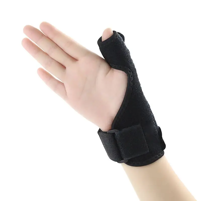 Регулируемый компрессионный стабилизатор для большого пальца шарнирная