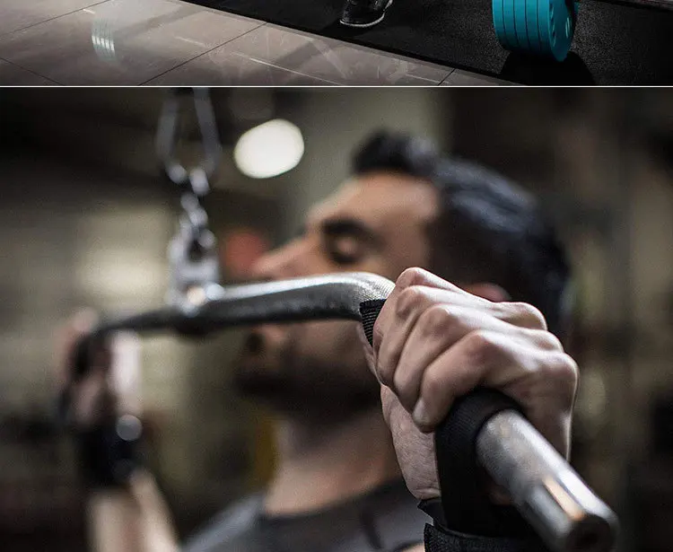 

1Pair Weightlifting Hand Belt Anti-Slip Sport Fitness Wrist Wraps Straps Gym Support Lifting grip belt Fitness Sports Safety