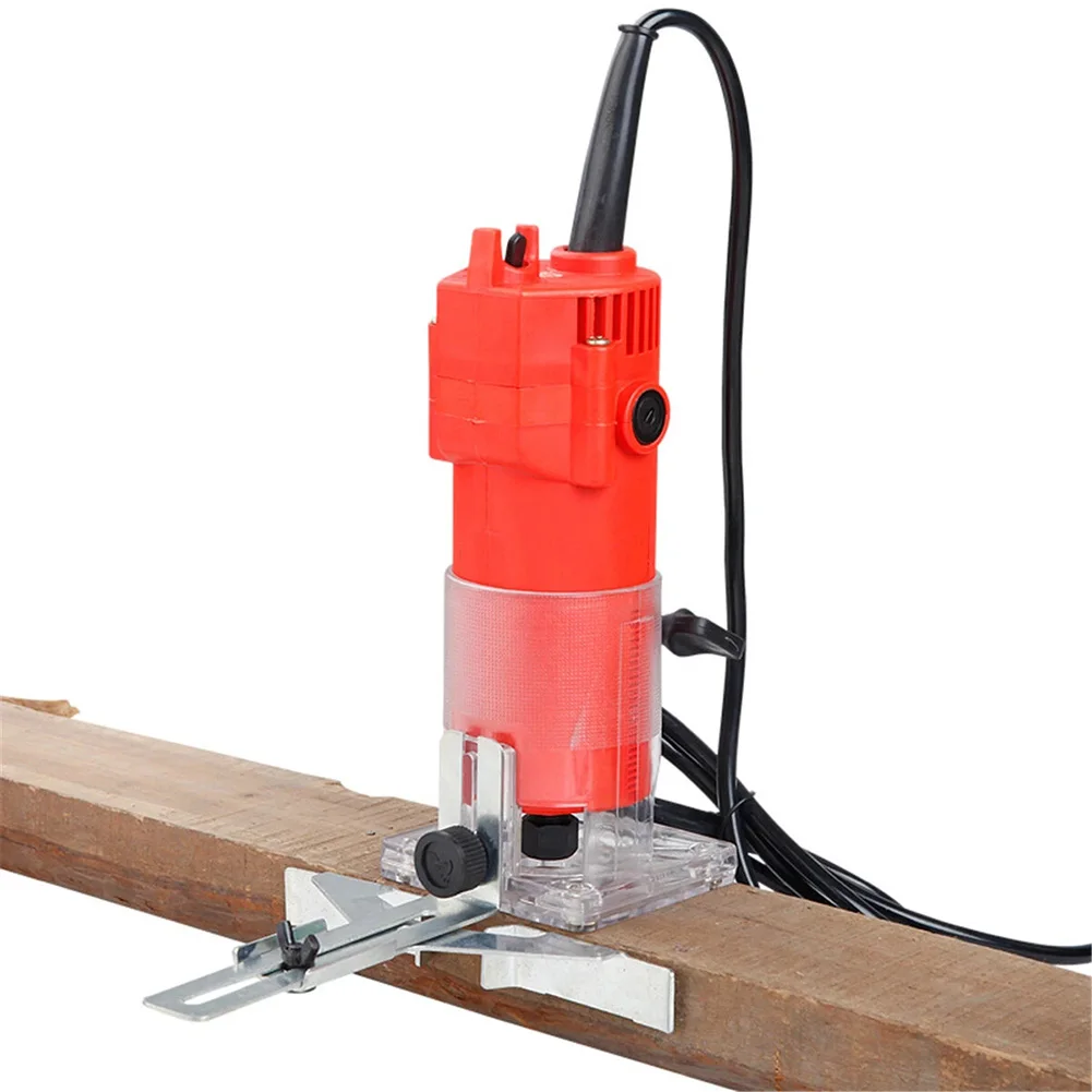 

450W Woodworking Electric Wood Trimmer Carpenter Milling Engraving Slot Router Edge Cutting Machine Power Tool