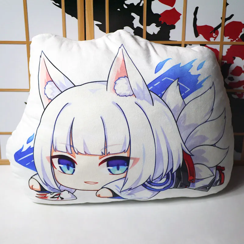 Аниме Azur Lane Подушка игрушка Laffey акаджи каэде Кага Рисунок плюшевые куклы