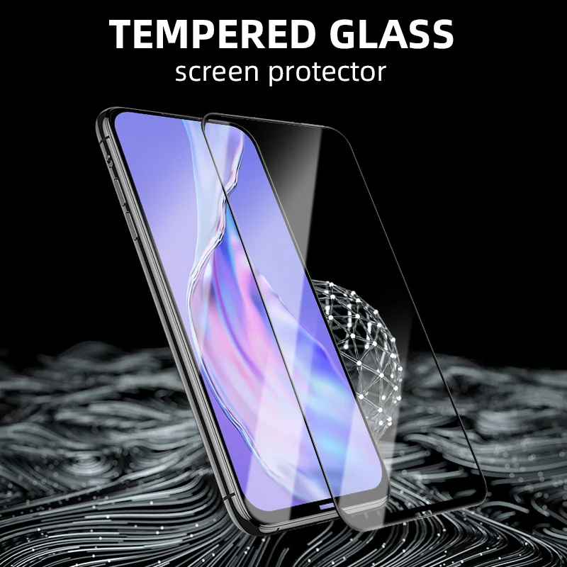 9D Full Tempered Glass For Xiaomi Redmi 9C NFC 10 4A 4X 5A 7A 8A 9T 9A 10X Screen Protector Glass For Poco X3 M3 M4 Pro F3 GT F2