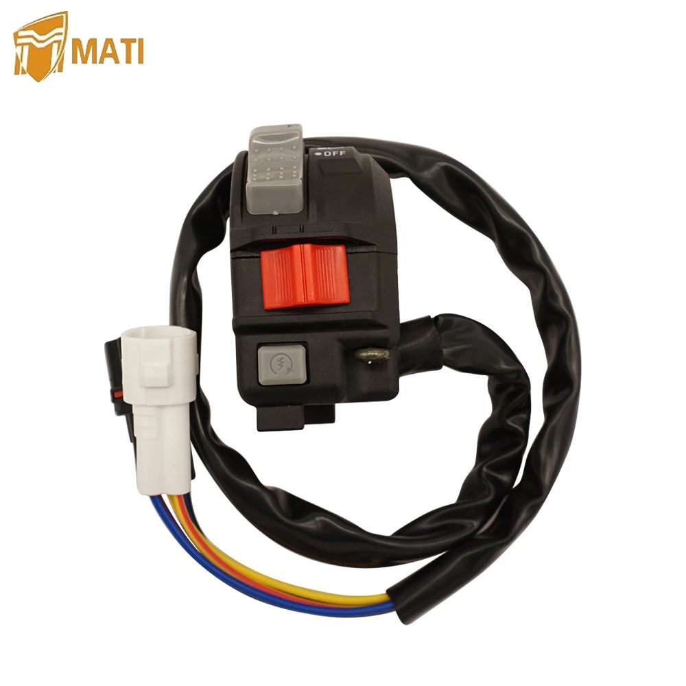 Левый переключатель на руль управления запуском двигателя фара запуска для Yamaha