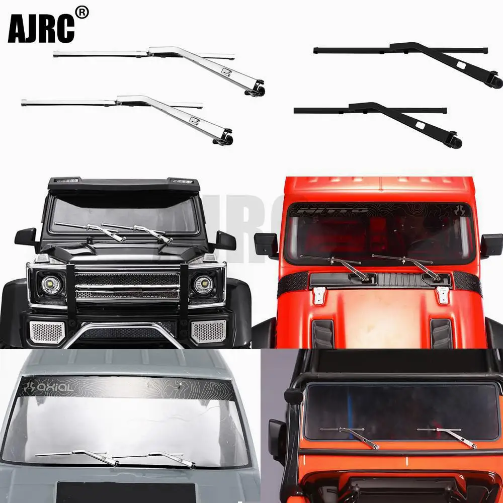 

Exquisitely Simulated Metal Movable Wiper For 1/10 1/8 RC Crawler Car Trax TRX-4 TRX-6 Jimny CAPO Axial SCX10 JKMAX Wrangler
